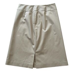 Essential G Tan Aline Skirt with Slit 10